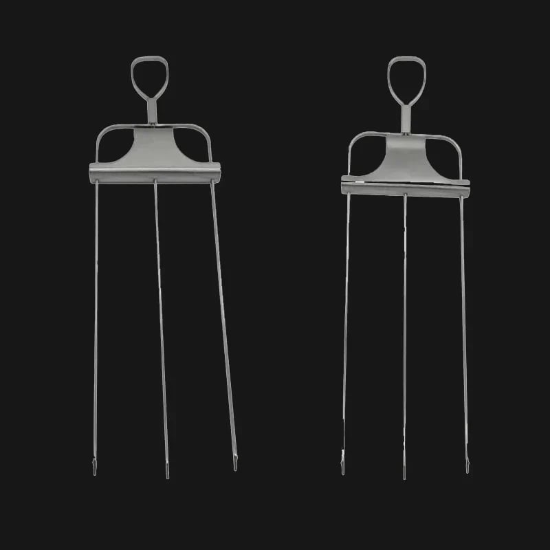 GrillSavant – 3-zackiges Spießwerkzeug für müheloses Grillen