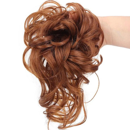 HairGlow – Einfacher Messy Bun Haarteil für Natürliches & Weiches Volumen