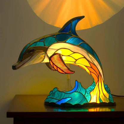 WildGlow – Handgefertigte Tier-Rainbow-Lampe für zeitlose Eleganz