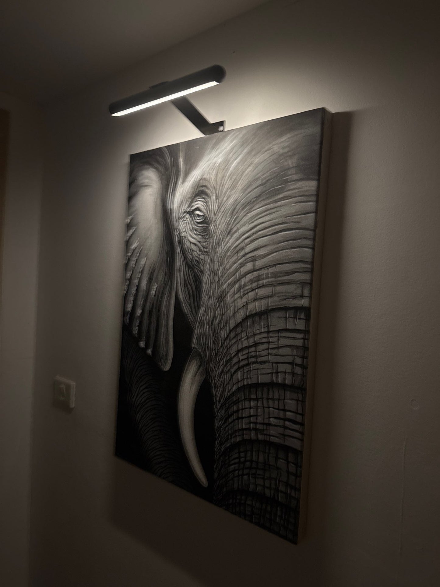 LumiArt – Mühelose kabellose Beleuchtung, die Ihre Kunst perfekt in Szene setzt
