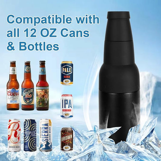 ChillMate – Isolierter Bierhalter mit integriertem Flaschenöffner
