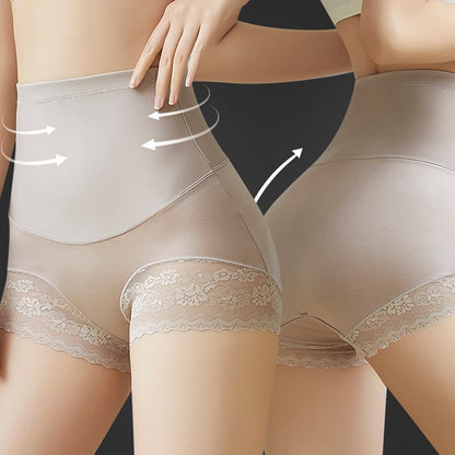 SilkSculpt – Shapewear-Höschen aus Spitze zum Verkleinern der Taille und Anheben des Po