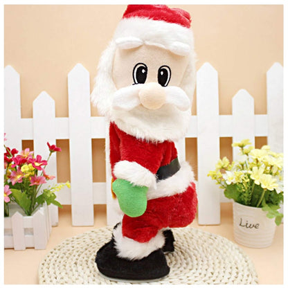 SantaJive – Tanzende, musikalische Weihnachtsmannfigur für festlichen Weihnachtsspaß