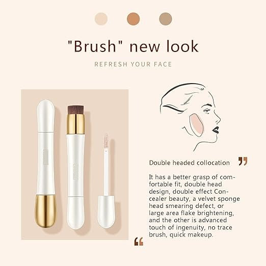 FlawlessBlur – 2-in-1 Foundation und Anti-Falten-Concealer-Stick