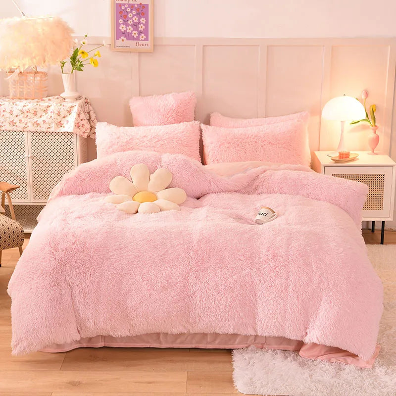 Teddy – Flauschiges Fleece-Bettwäsche-Set für gemütlichen Komfort