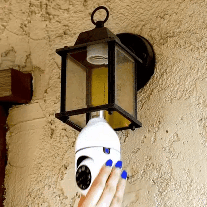 SpyBulb - 360°-Panorama-Glühbirnenkamera mit HD-Video und Bewegungserkennung