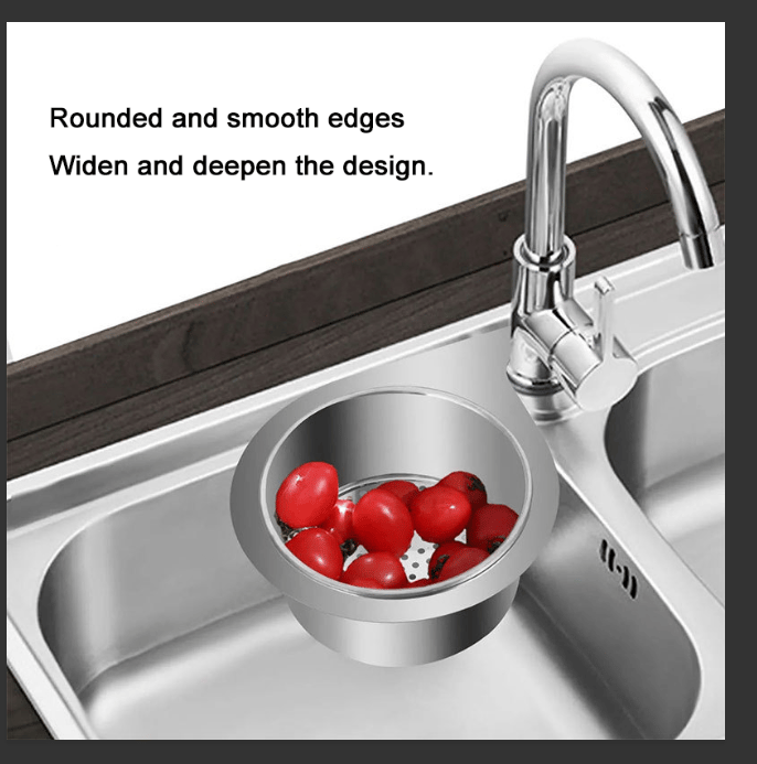 SinkSaver – Edelstahl Küchen-Spülbecken-Organizer für müheloses Aufräumen