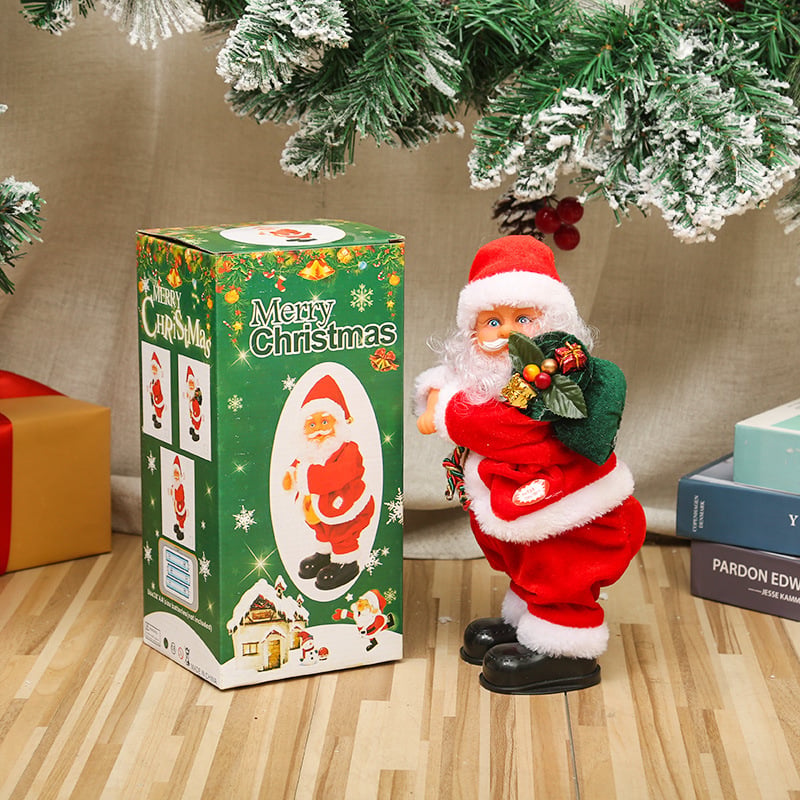 SantaJive – Tanzende, musikalische Weihnachtsmannfigur für festlichen Weihnachtsspaß