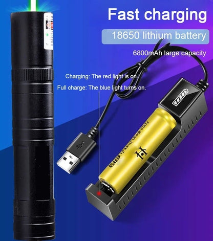 LaserGlow - Rot-Grüner Laserpointer mit starkem Strahl