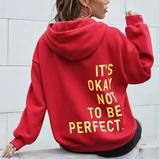 Mode – Langärmeliger Hoodie für stilvollen Tragekomfort im Alltag