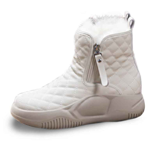 Kiera – Wasserdichte Schneestiefel mit seitlichem Reißverschlussdetail