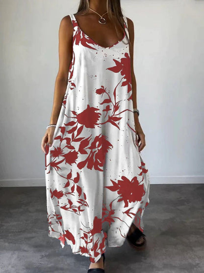 Juliet – Luftiges Blumen-Maxikleid im Boho-Sommer-Style