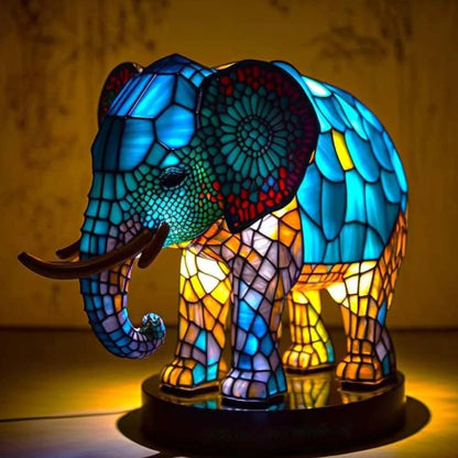 WildGlow – Handgefertigte Tier-Rainbow-Lampe für zeitlose Eleganz