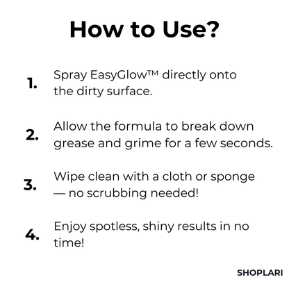 EasyGlow - Magischer Schaumreiniger für die Küche | 1+1 GRATIS