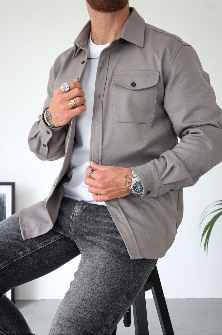 Alexander – Button-Down-Polojacke mit taillierter Passform