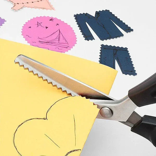 CutMaster – Ergonomische Rundbogen-Schere für Stoff und Bastelarbeiten