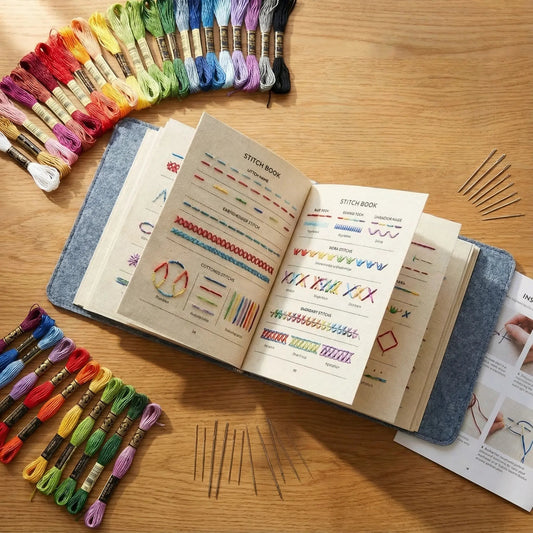 StitchEase – Meistere das Sticken sicher mit dem Komplett-Set für Anfänger