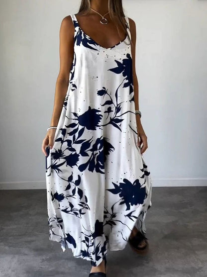 Juliet – Luftiges Blumen-Maxikleid im Boho-Sommer-Style
