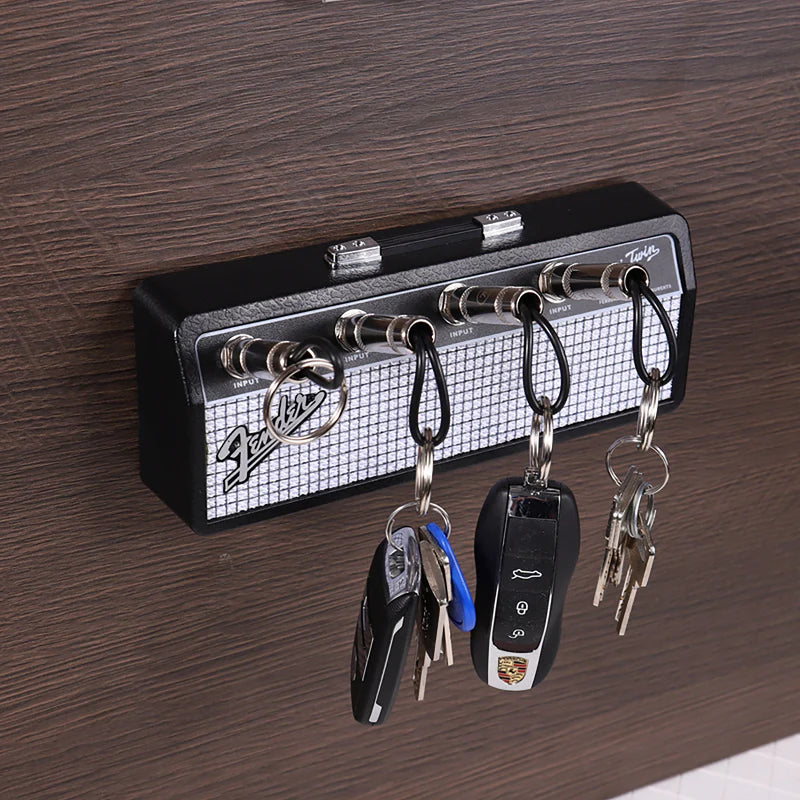 RockKey – Schlüsselhalter in Gitarrenform aus robustem Metall mit stylischem Design