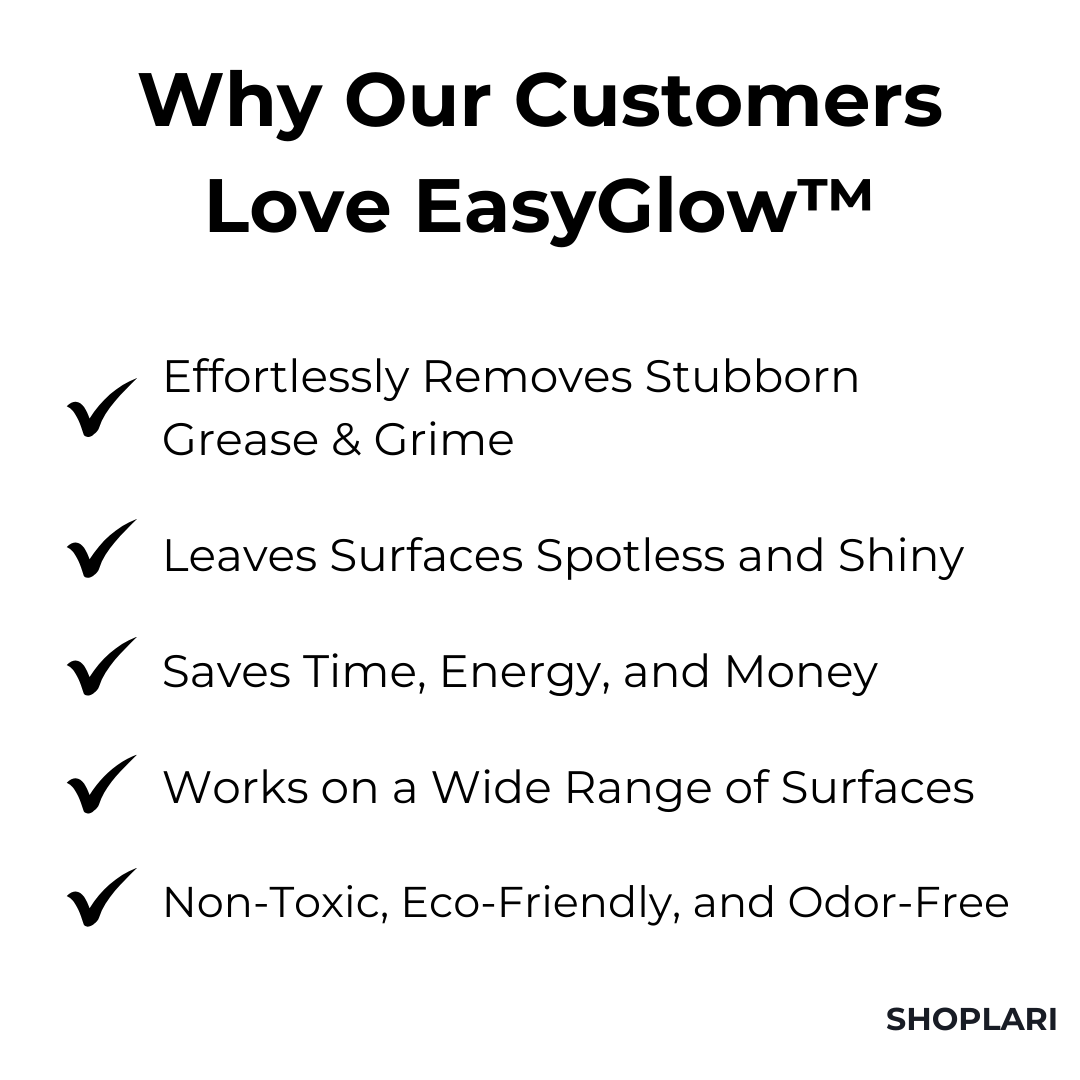 EasyGlow - Magischer Schaumreiniger für die Küche | 1+1 GRATIS