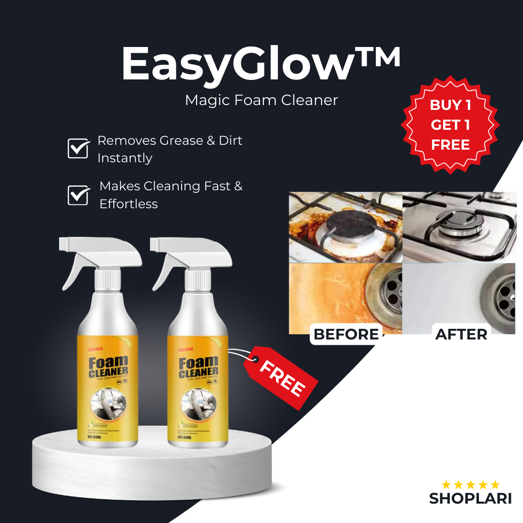 EasyGlow - Magischer Schaumreiniger für die Küche | 1+1 GRATIS