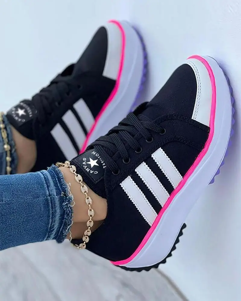 WOLFF – Farbenfrohe Damen-Sneaker mit atmungsaktivem Canvas