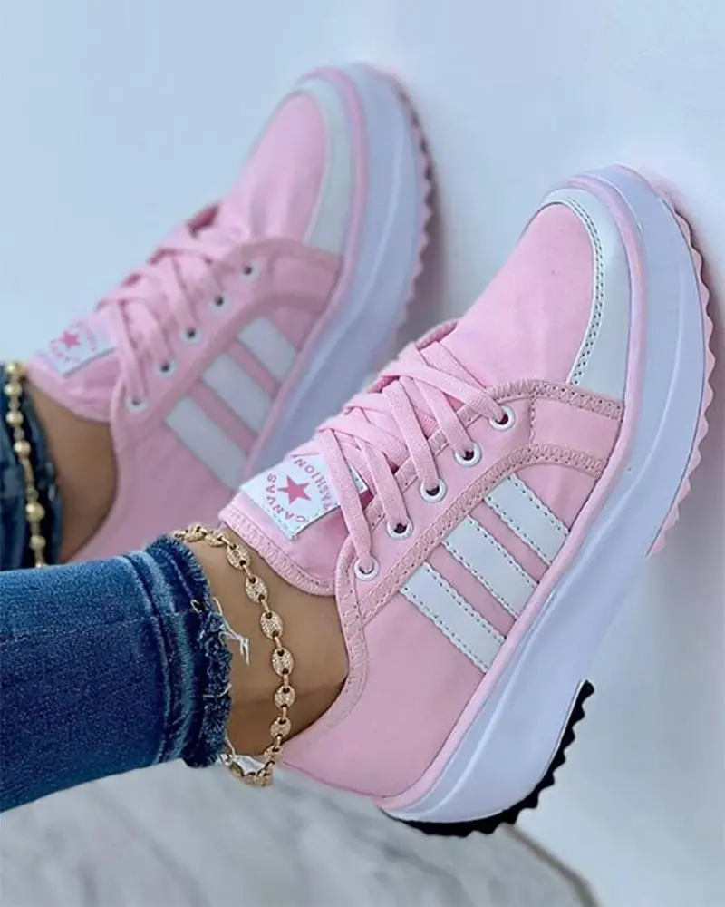 WOLFF – Farbenfrohe Damen-Sneaker mit atmungsaktivem Canvas