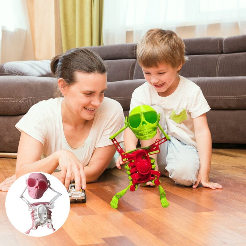 SkullFun – Dancing 3D skull toy with swinging fun design
