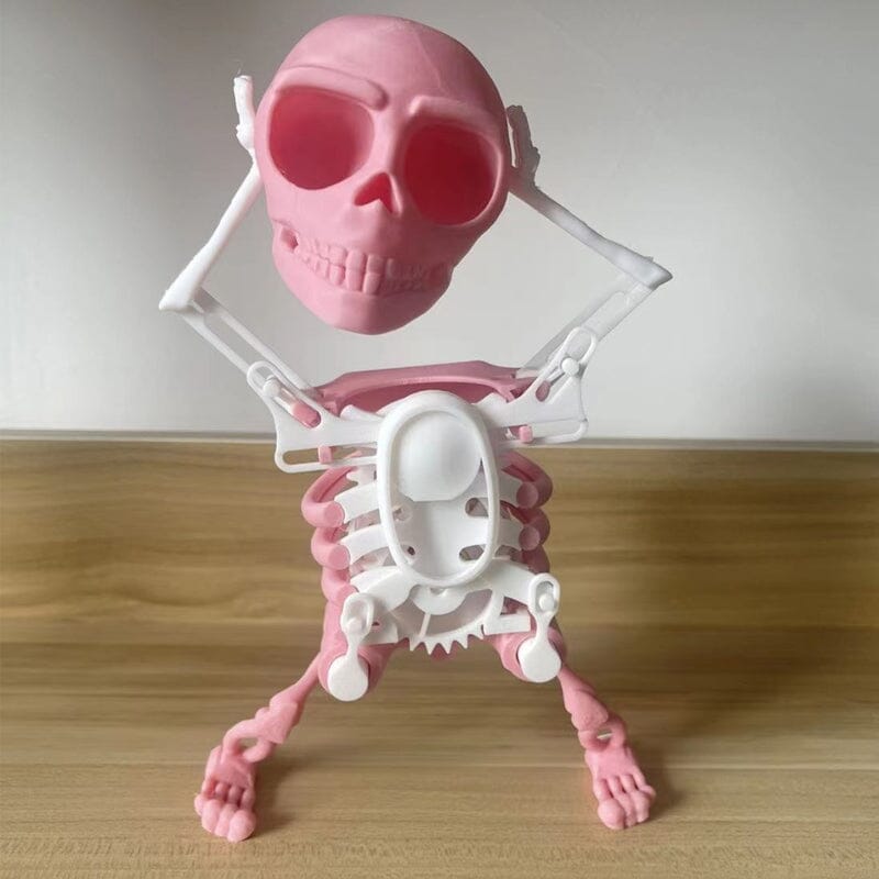 SkullFun – Dancing 3D skull toy with swinging fun design