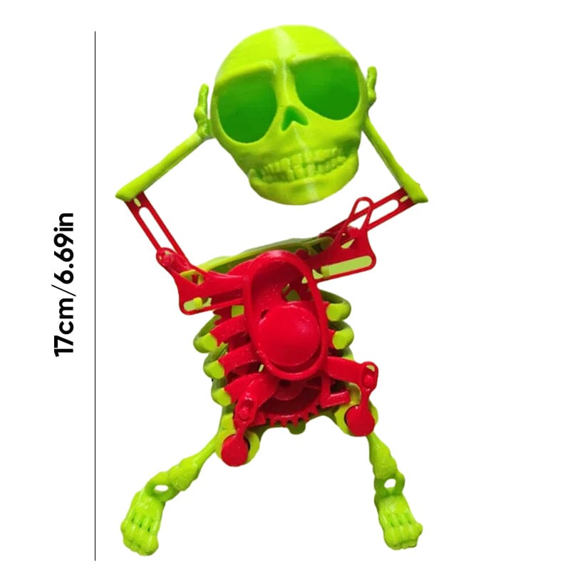 SkullFun – Dancing 3D skull toy with swinging fun design