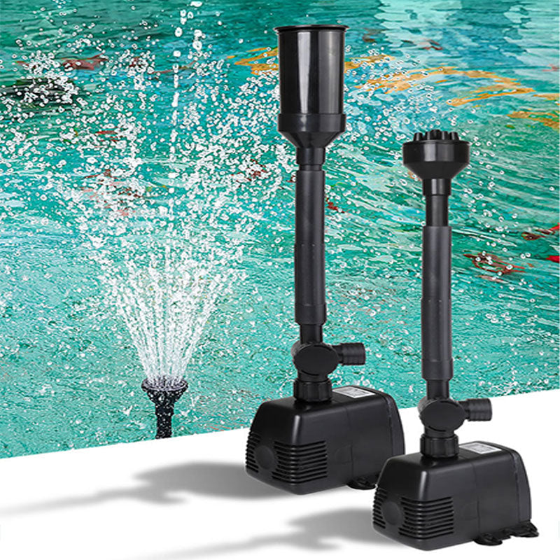 GlowFlow – Solar-Gartenbrunnen mit bunten LED-Lichtern