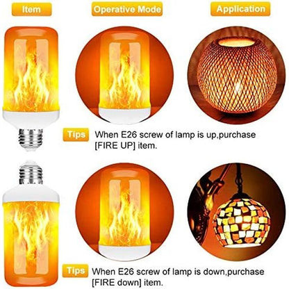 1+1 Gratis | FlameLuxe™ Lampe mit Feuereffekt