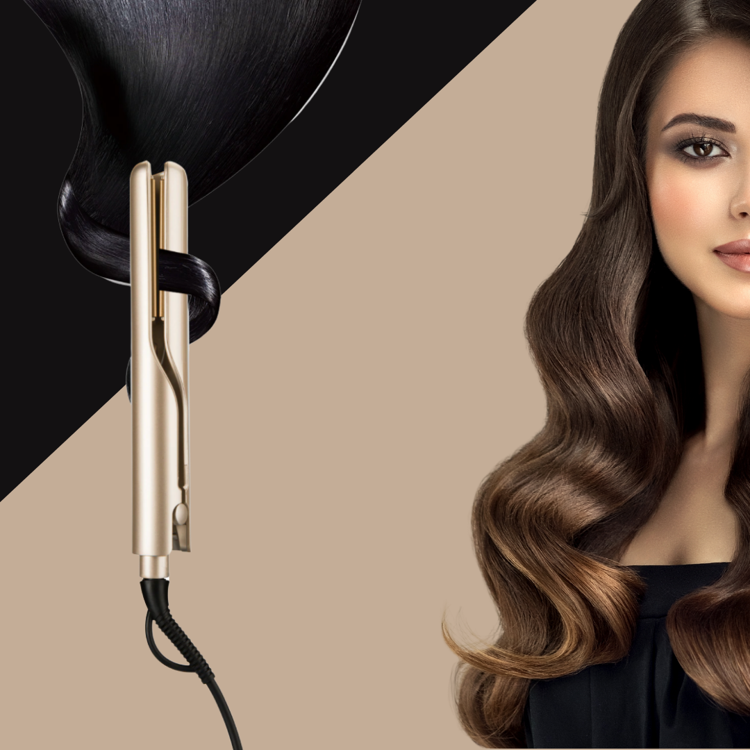 GlamTwirl – Langanhaltender automatischer Lockenstab für mühelos glänzende Locken