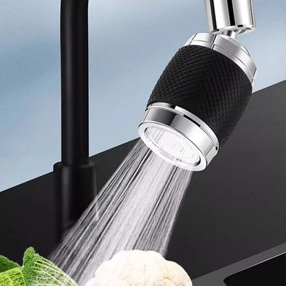 QuickRinse – 360° drehbarer Wasserhahnaufsatz für die Küche