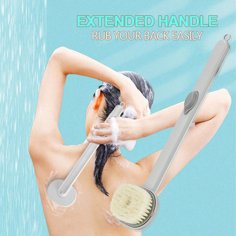 MassageGlide – Hygienisches Badeerlebnis mit Massagebürste