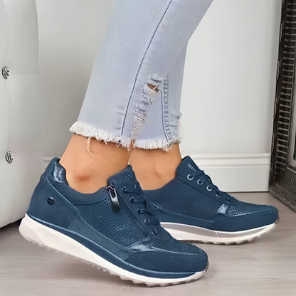 Yulia – Damen-Sneaker mit Reißverschluss für Komfort und Halt