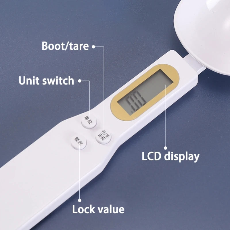 ScoopScale – Digitale Löffelwaage zum präzisen Abmessen von Zutaten