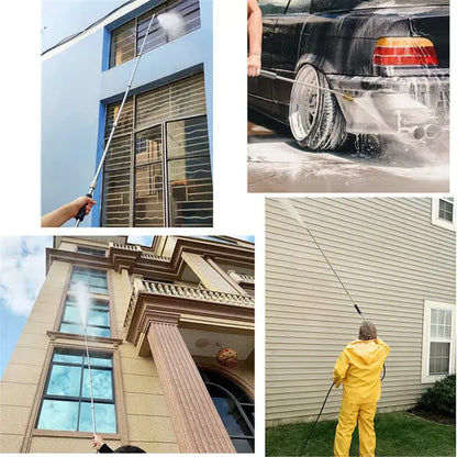 AquaBlast – Teleskopierbare Drucklanze für erweiterte Reinigungsreichweite