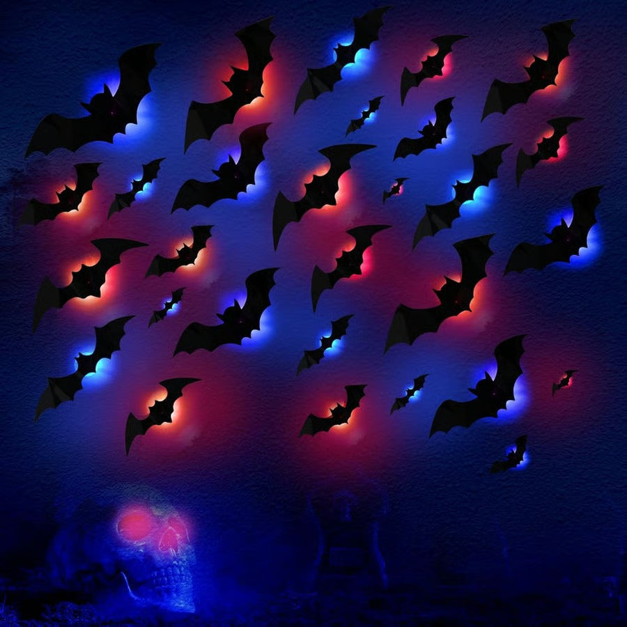 LumiBats – 3D LED Halloween bats for glowing spooky décor