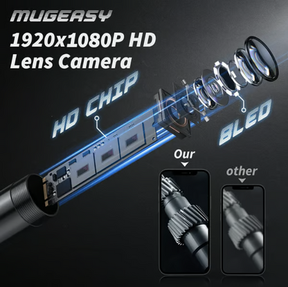 DetailCam – Flexible, wasserdichte HD-Inspektionskamera für Smartphones