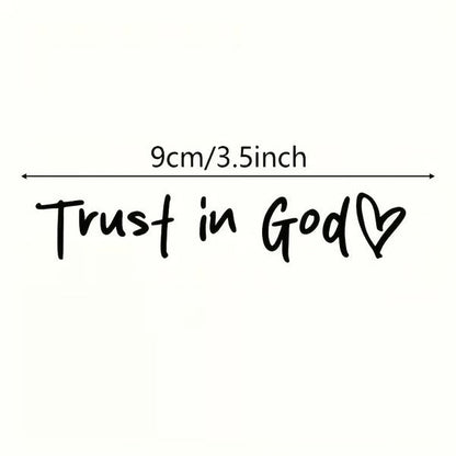 RoadWisdom – Autoaufkleber mit Glaubensbezug für tägliche Inspiration