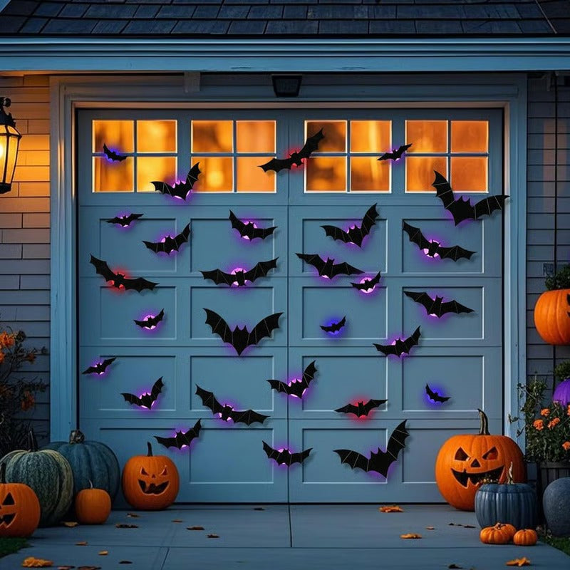 LumiBats – 3D LED Halloween bats for glowing spooky décor