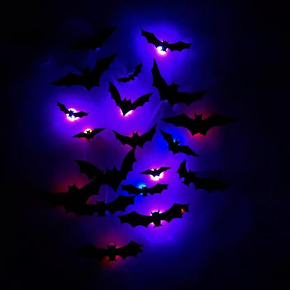 LumiBats – 3D LED Halloween bats for glowing spooky décor