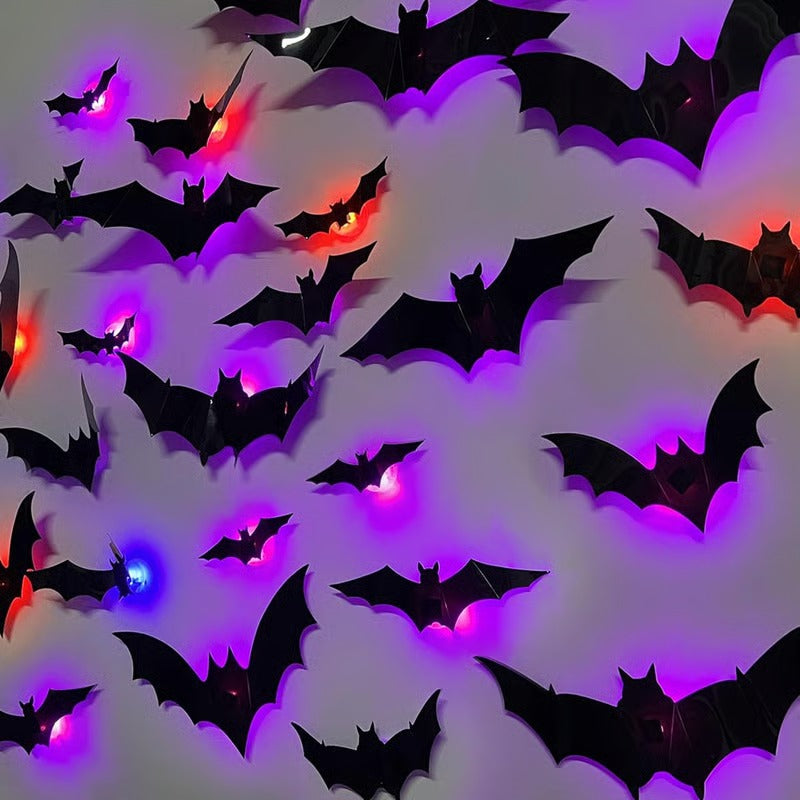 LumiBats – 3D LED Halloween bats for glowing spooky décor