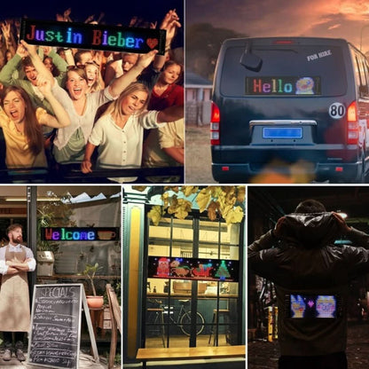 GlowSign – Individuell anpassbares LED-Autodisplay für brillante Bilder
