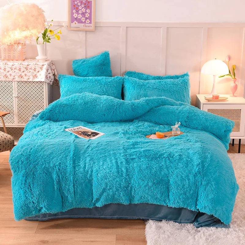 Teddy – Flauschiges Fleece-Bettwäsche-Set für gemütlichen Komfort