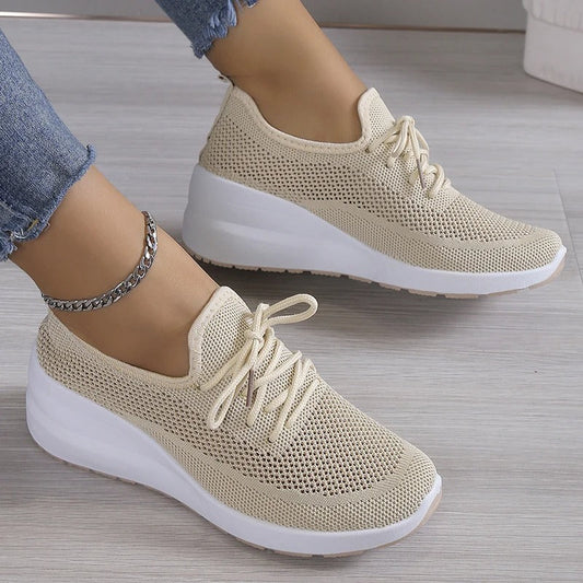 Mutiara – Leichte, atmungsaktive Strick-Sneaker für den Alltag
