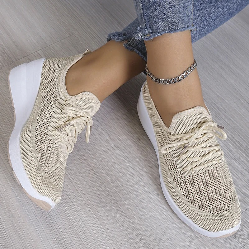 Mutiara – Leichte, atmungsaktive Strick-Sneaker für den Alltag