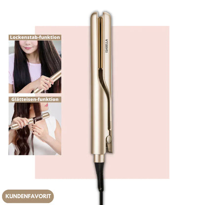 Curl Fusion – 2-in-1 Keramik-Haarstyler für geschmeidige und glänzende Locken