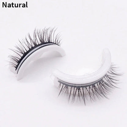 Amelia – Wiederverwendbare Selbstklebende Künstliche Wimpern mit Waschbarem Design | 1+1 Gratis